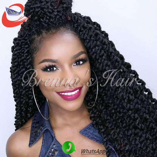 Twist Crochet Braids Ombre 22 120g/pack Ombre Crochet Braid Hair ...