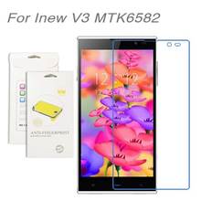 For Inew V3 MTK6582,3pcs/lot High Clear LCD Screen Protector Film Screen Protective Film Screen Guard For Inew V3 MTK6582