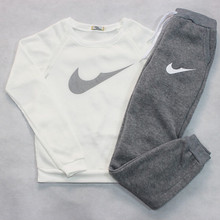 2016 Brand Tracksuit Women Sport Suit Hoodie Sweatshirt+Pant Jogging Femme Sportswear 2pc Set 4 Color S-XL
