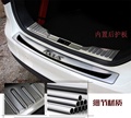 For 2015 Ford Focus 3 Stainless Steel Intenal Rear Trunk Door Sill Scuff Plate Protection car
