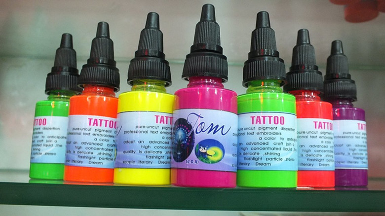 Wholesale Blacklight Uv Tattoo Ink Glows Under Black Light Invisible ... Wholesale Blacklight Uv Tattoo Ink Glows Under Black Light Invisible ...