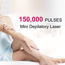 Mini HPL Electric Laser Hair Epilator Depilador Permanent Hair Removal Device Laser Machine Home 150000 Light Pulses Lamp women