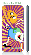 Mobile Phone Cases Retail 1pc adventure time white hard cases for ipod touch 5 5th Free Shipping