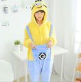 Hot Unisex women animal Pajamas Adult Anime Cosplay Costume Sleepsuit Despicable Me Dava