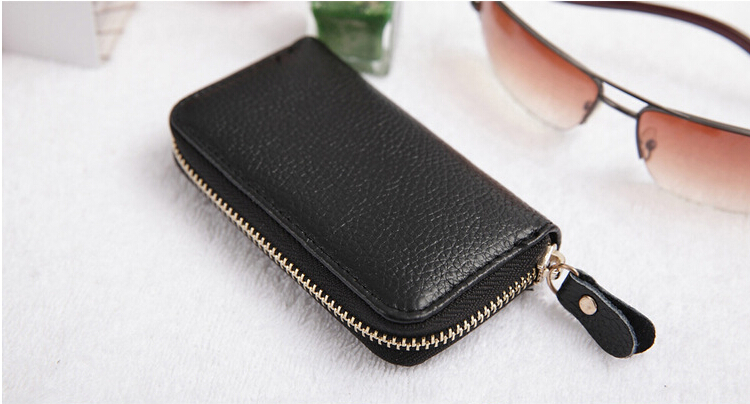 Candy Color Men Pu Leather Key Bag Handy Mini Coin Wallets Cover Holder Women Housekeeper Electronic