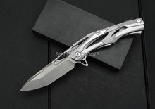 8Cr18Mov stonewashed blade OEM Y start Shirogorov camping paramilitary knives pocket hunting knife outdoor tool high