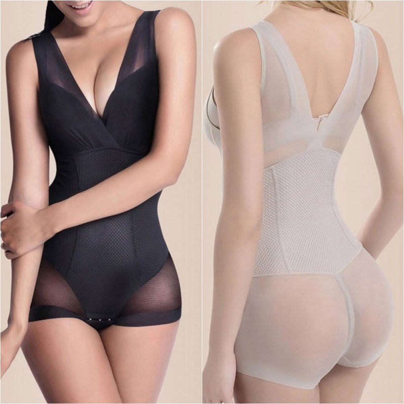 Леди похудения сжигать жир трусы Shapewear пластика тонкий боди всего тела формирователь A82