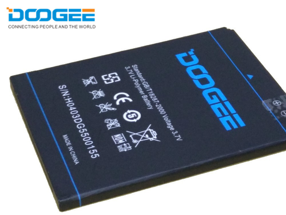 100 Original Doogee DG550 Battery 2600mAh Rechargeable battery for Doogee DG550 Smartphone battery