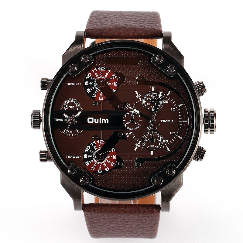 2015-Hot-Sale-Men-Analog-Multiple-Time-Zones-Quartz-Sport-Watch ...