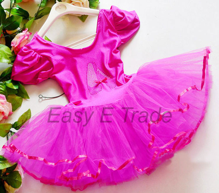 2015 Cute Girls Ballet Dress For Children Girl Dance Clothing Kids Ballet Costumes For Girls Dance Leotard Girl Dancewear 