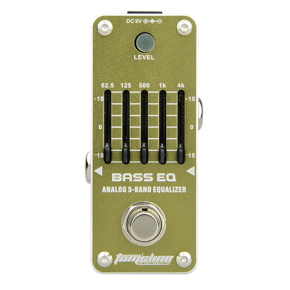 AROMA AEB-3 BASS EQ 5-band bass equalizer Mini Analogue Effect True Bypass