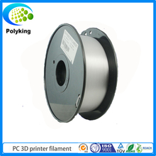 New Food Grade Transparent Makrolon PC 3D Printer Filament Orignial 1.75mm White Color 0.8kg/Spool for FDM Filament Printer
