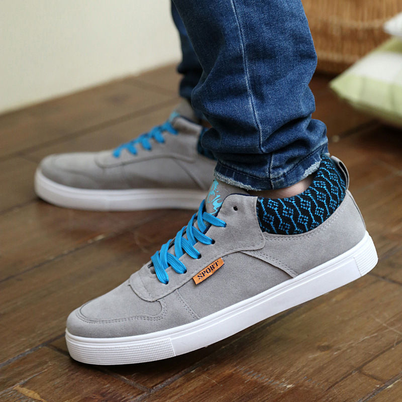wholesale New style 2015 Flat With Canvas Shoes For Men Spring Breathable Men s Shoes Adult