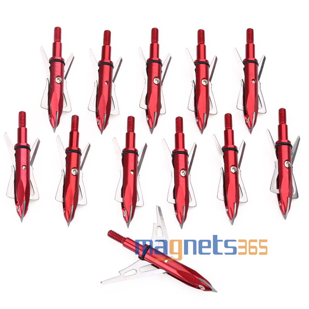 rage-red-broadheads-100-grain-hunting-arrowhead-tips-for-compound-bow