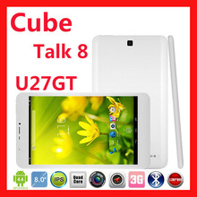 Cube Talk8h talk8x U27GT Phone Call Tablet pc 8″ IPS MTK8382 Quad Core 1GB RAM 8GB ROM Dual Camera FM Bluetooth GPS WIFI