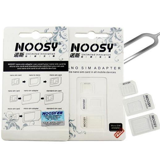 Noosy 3  1 Nano   SIM    +   (   )  iPhone 5 / 6 / 6  Samsung Galaxy S4