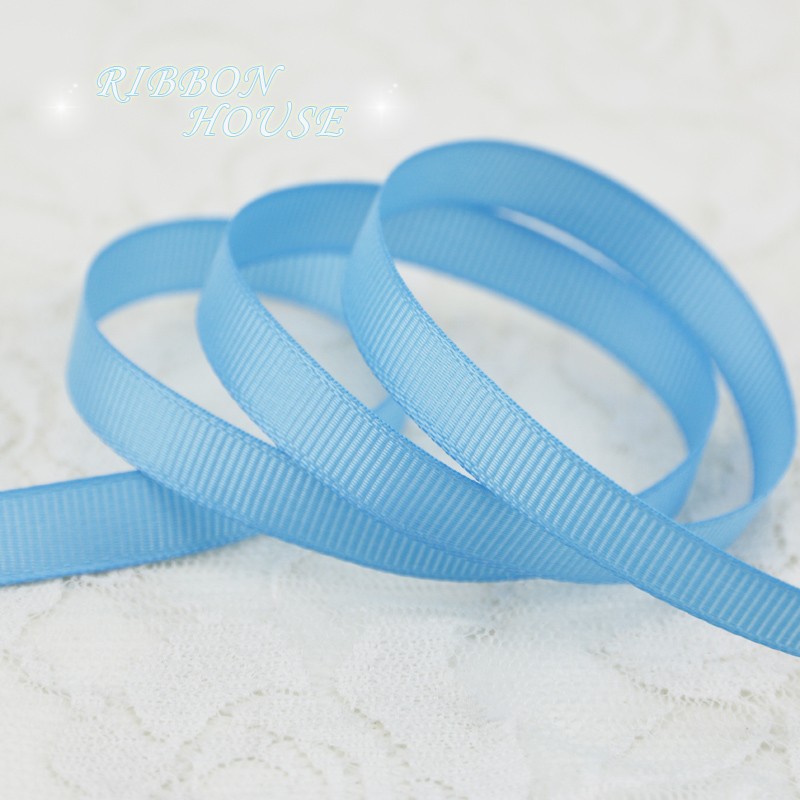 9mm Wide Silver Snowflakes on White Ribbon Grosgrain Ribbon 3 Meters