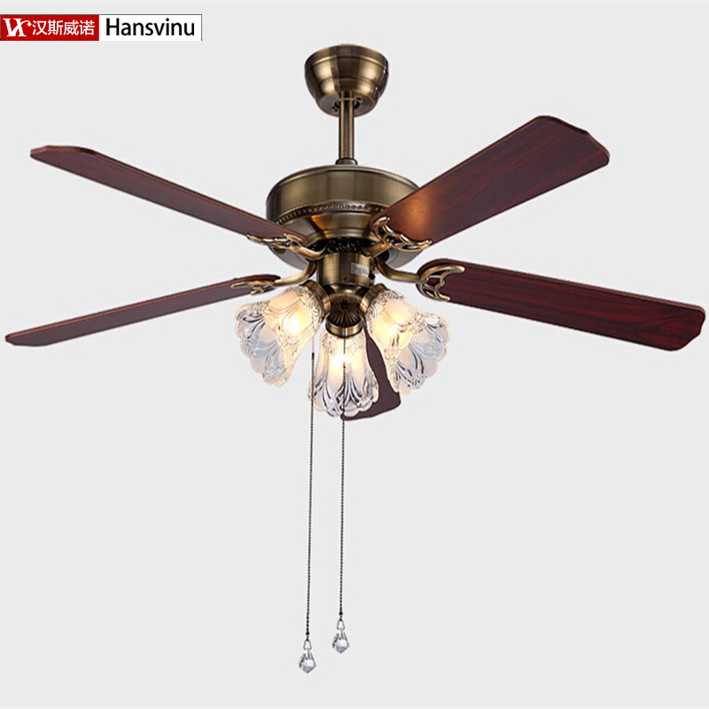 Compra ventiladores de techo de bronce online al por mayor de China