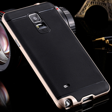 Note 4 Hybrid Armor Case Fashion TPU Plastic Frame Hard Case For Samsung Galaxy Note 4