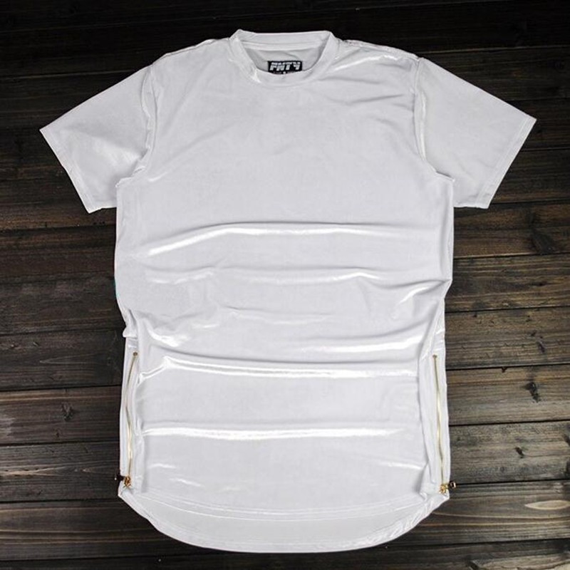 extended hem t shirt