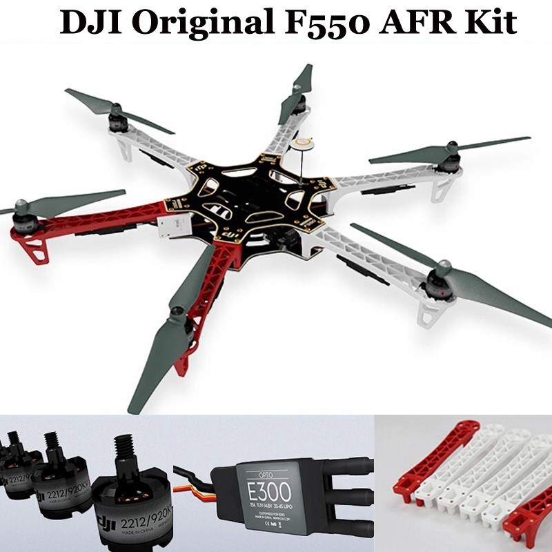 DJI F550 MultiCopter Hexacopter Frame Kit Combo with ESC Motor Propeller
