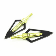 6pc hunting bow arrow arrow head shooting bow use 100 grain broad heads RJ027 G