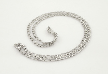 Figaro Chain Necklace Men or Women for Christmas Gift Stainless Steel Necklace Jewelry Accessories 4mm 45