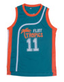11 Green White Jackie Moon Flint Tropical Throwback Jerseys Retro Basketball Movie Jersey Cool Shirt Stitched