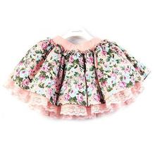 New Children Kids Girls Floral Lace Tutu Skirts Baby Flower Princess Party Mini Skirt Hot