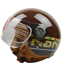 BEON B 110 half 3 4 motorcycle helmet BEON B 110 Pilot helmet Retro type summer