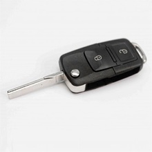 50pc/lot VW Volkswagen Golf MK4 Bora 2 Buttons Remote Folding Car Key Shell