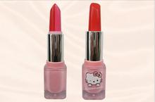 2015 makeup beauty tools Natural fruit nude Moisturizing color hello kitty embellish lips Nutrition New Waterproof