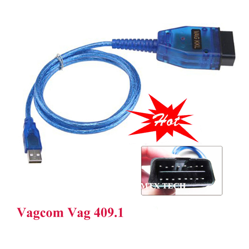   Vagcom KKL Vag409.1 Vag Com OBD OBD2 USB  Vag - Com Vag 409.1  Audi VW