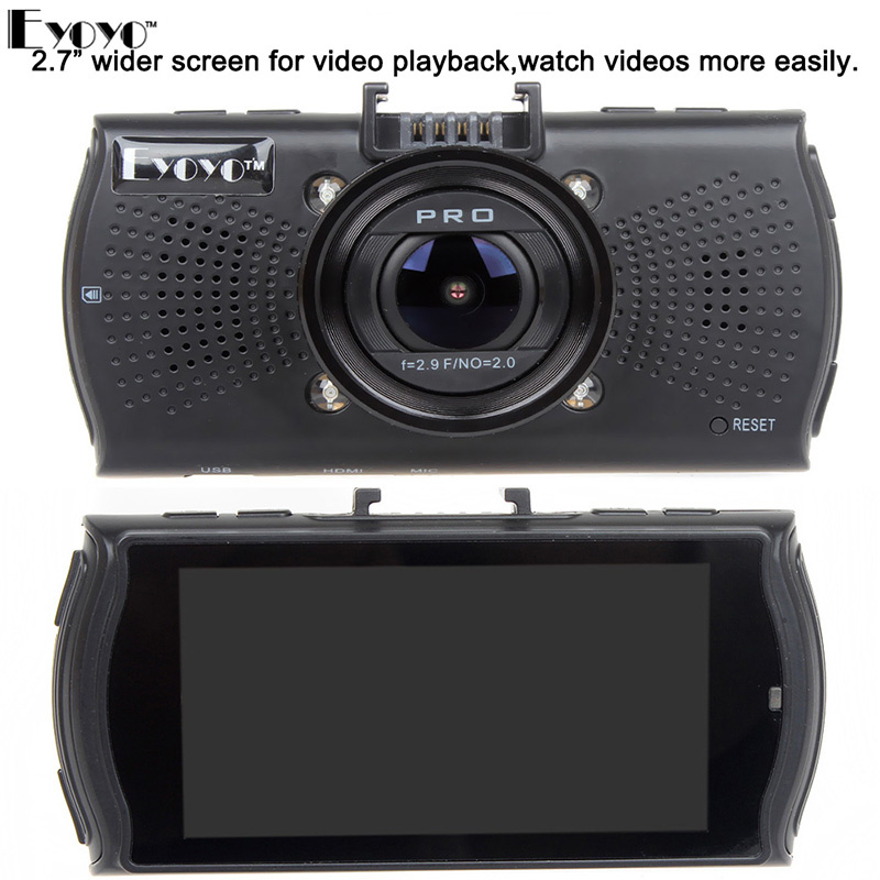 Samoon A7910 1080P Full HD dashcam 2,7 inch met WDR en G-sensor
