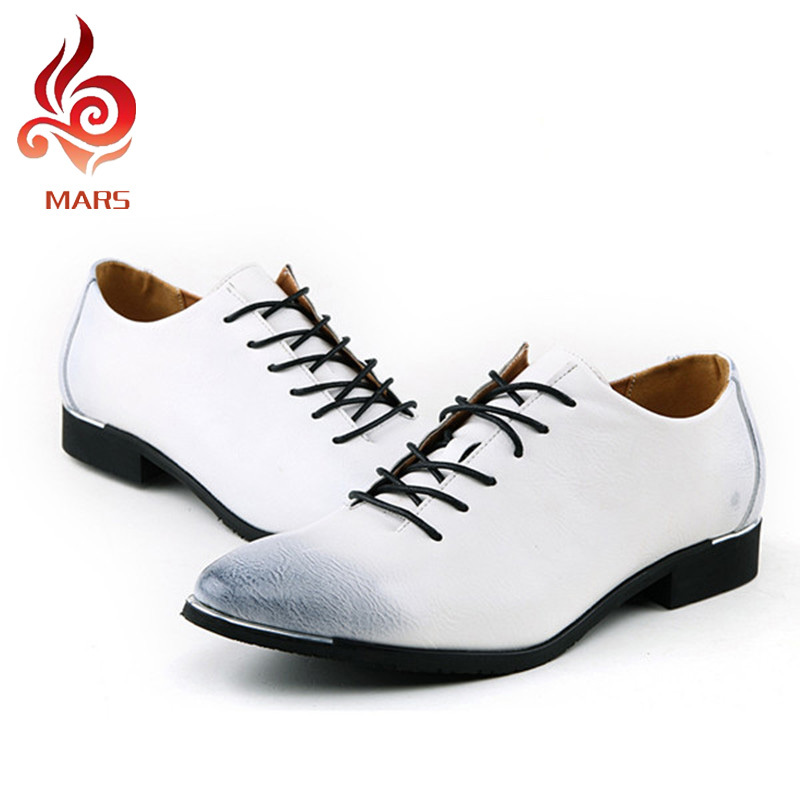 2015 Men Genuine Leather Shoes Office Men Shoes Italian Wedding Shoes ...