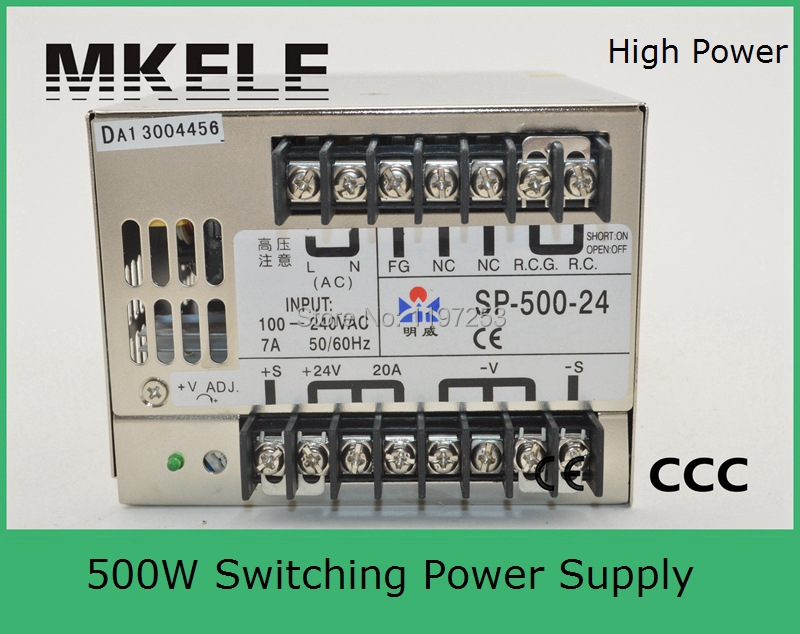 best price whole web 12v dc power supply 40a 110v SP-500-12 40A  500w