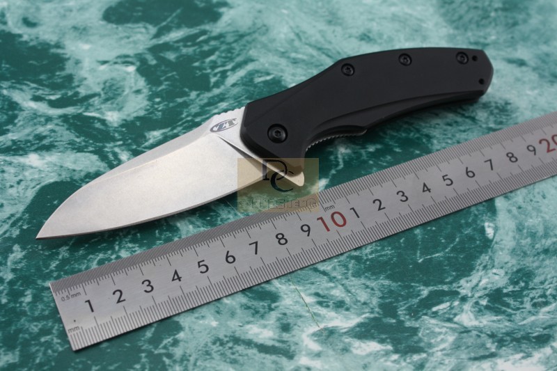 New Zero Tolerance Rexford ZT0770 flip ELMAX blade folding knife aluminum handle outdoor camping tactical pocket
