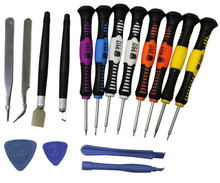 16 in 1 Mobile Phone Opening Repair Tools Screwdrivers Set Kit Precision For iPhone samsung HTC Nokia laptop tablet hand tools
