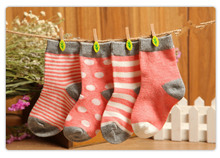  8 pieces lot 4pair 85 cotton Baby socks baby girl socks toddler newborn floor socks