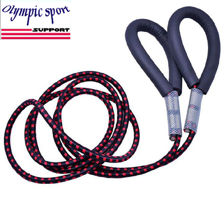 Rope belt tension belt fitness belt tension latex pull rope 1.2 diameter / Latex elastic rope