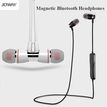 Joway H08 Bluetooth Headset Magnetic font b Wireless b font Sport Bluetooth Headphone Earphone with Mic
