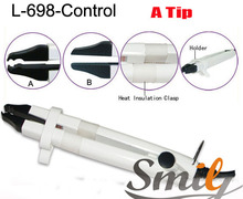 New hair tools type A curved Tip Of Newest LOOF Mini LCD Hair Extension Iron L-698 hair connector
