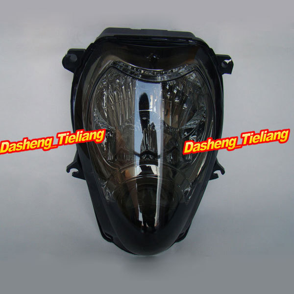 SMOKE Motorcycle Head Lighting Lamp for GSX1300R GSXR 1300  1999-2007, Black Front Headlight Headlamp Parts and Accessories