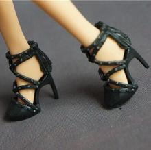90 different styles for choose Colorful Assorted Casual High heel shoes for Barbie Doll Fashion Cute Newest A