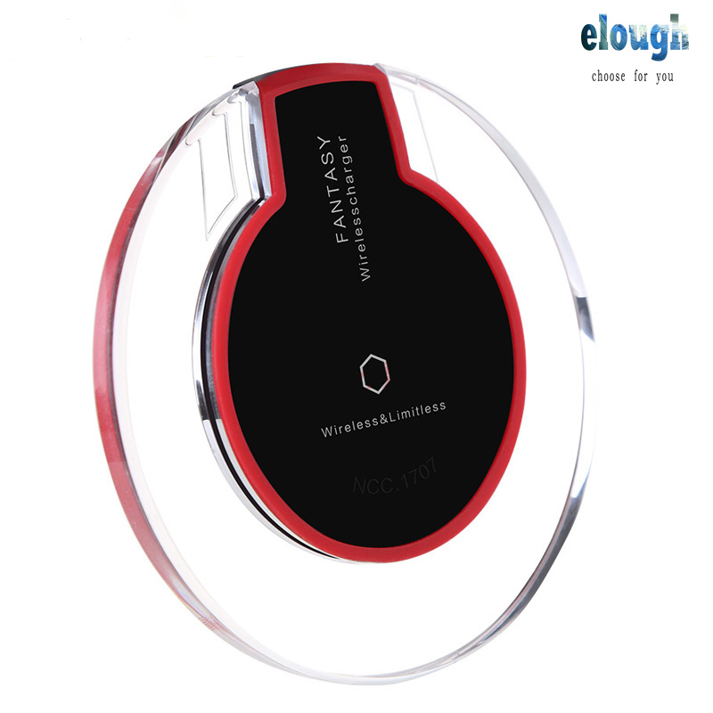 Elough Ци Беспроводное Зарядное Устройство Pad для Samsung Galaxy S7 S6 edge Note 5 Nokia Nexus 4 5 6 7 Ци Зарядное Устройство Для Мобильного Телефона Зарядки адаптер
