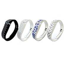 4PCS Replacement Bands with Metal Clasps for Fitbit Flex Only / Wireless Activity Bracelet Sport Wristband