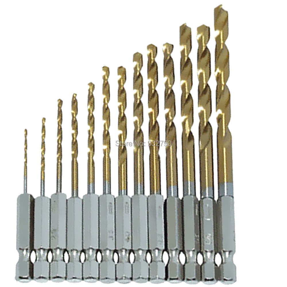 6.5mm Flat Case 13Pc High Speed Steel Drills 1.5mm