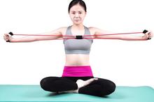 4pcs Resistance Training Bands Tube Workout Exercise for Yoga 8 Type Fashion Body Building Fitness Equipment