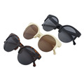 Round Circle Eye sun glasses glasses Eye Sunglasses Women Eyewear sunglasses Semi Rimless brand designer Super