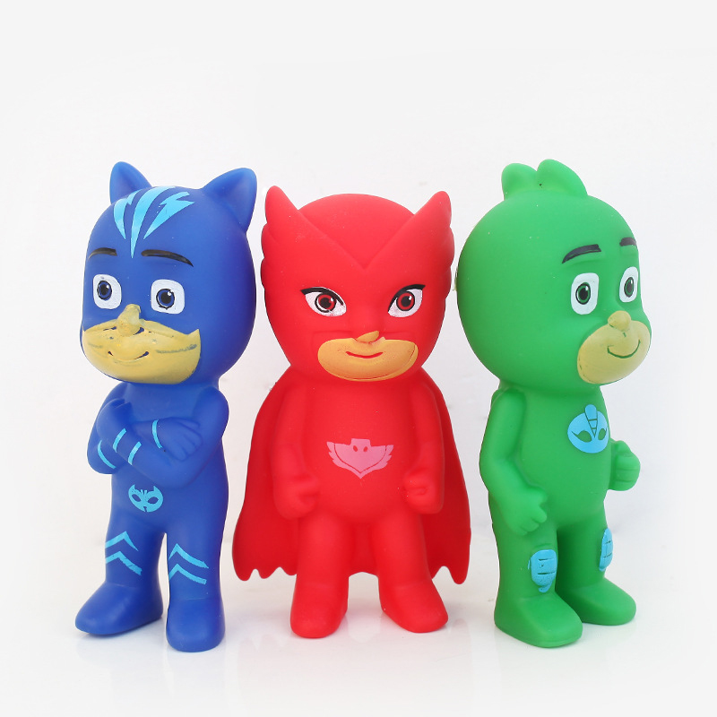 3pcs 9cm A Set of PJ Masks Toys in Action Figure for Boys and Girls Gifts Pj Masks Party